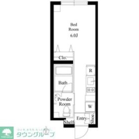 ミリアレジデンス品川中延の物件間取画像